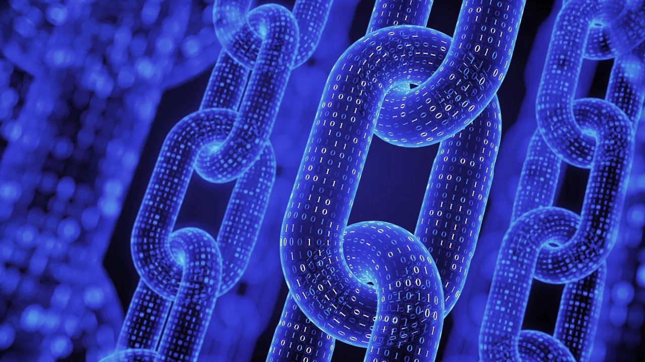 A blockchain maintains a decentralized record of transactions. Image: Shutterstock